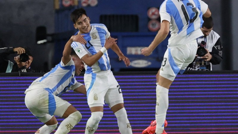 Con su triunfazo, el Sub-20 de Argentina venció a Colombia, se clasificó al Mundial y ahora va por el título